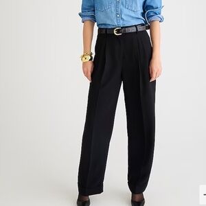 NWOT j crew Wide-leg essential pant in city crepe